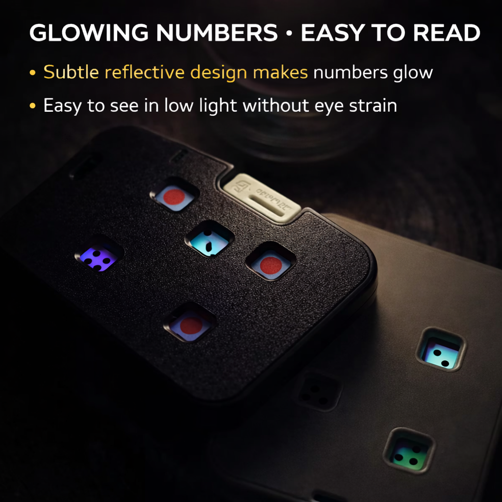GAMBLER CARD Press-to-Roll Dice Card Game Edc Gadget