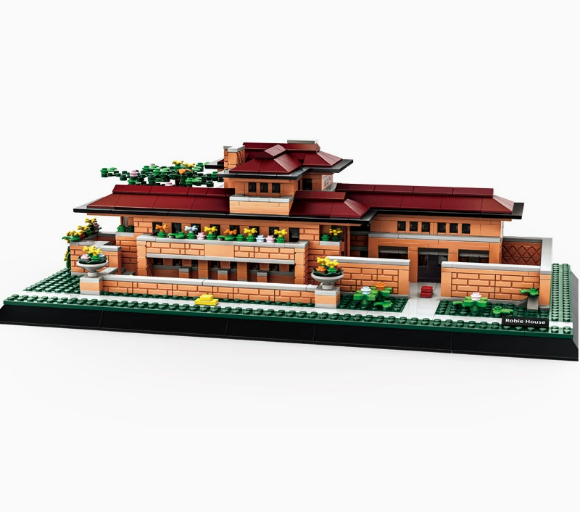 Robie House Building Block Set – Chicago Architectural Landmark Model