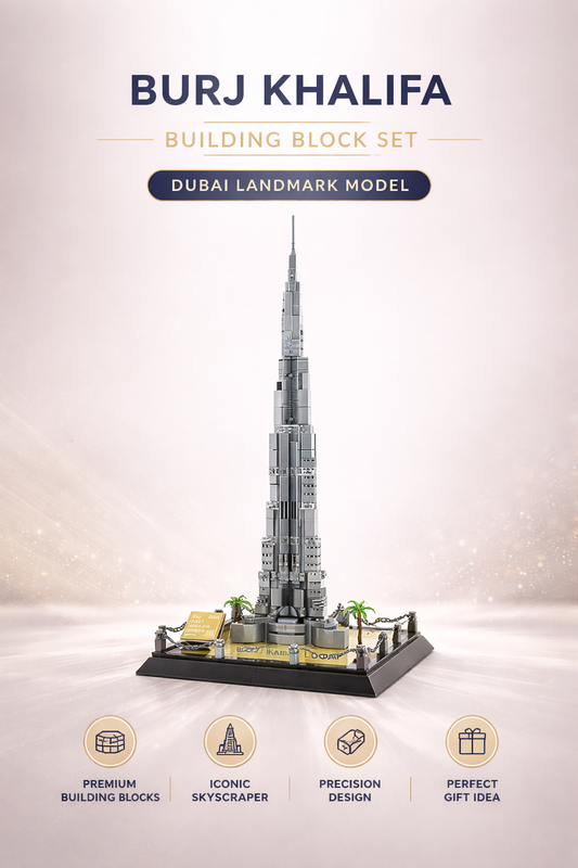 Burj Khalifa Building Block Set – Dubai Landmark Model