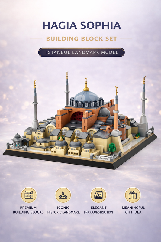 Hagia Sophia Building Block Set – Istanbul Landmark Model