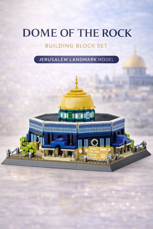 Dome of the Rock Building Block Set – Jerusalem Landmark Model
