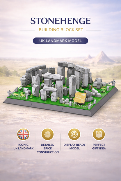 Stonehenge Block Set – UK Landmark Model