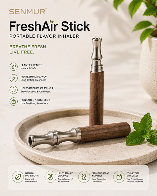 Senmur FreshAir Stick – Portable Flavor Inhaler