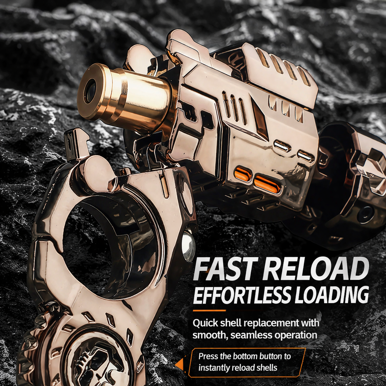 Premium EDC Shell-Ejecting Soft Bullet Mini Blaster