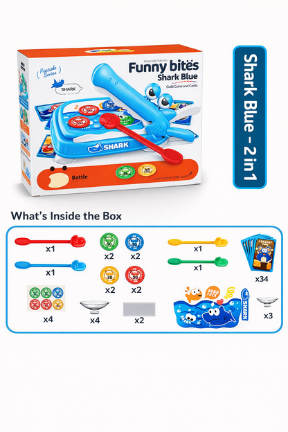 Funny hand bites game 2 in 1(Grab the coins) board games
