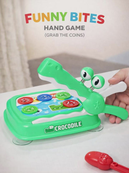 Funny hand bites game 2 in 1(Grab the coins) board games