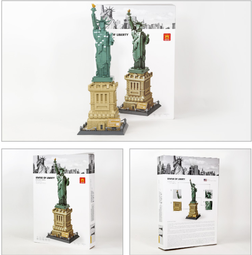 Statue of Liberty Building Block Set – New York Landmark Model