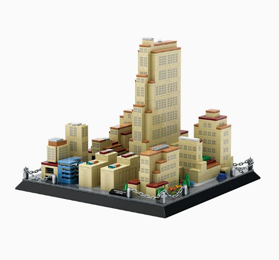 Rockefeller Center Building Block Set – New York Manhattan Landmark Model