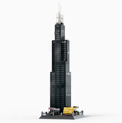 Willis Tower Building Block Set – Chicago Landmark Model