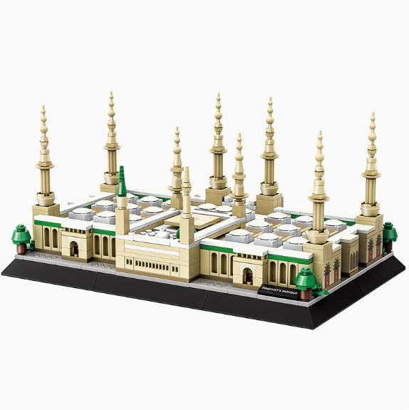 Prophet’s Mosque Architecture Building Block Set – Medina Landmark Model
