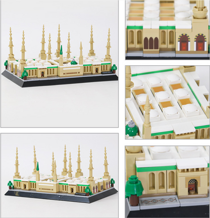 Prophet’s Mosque Architecture Building Block Set – Medina Landmark Model