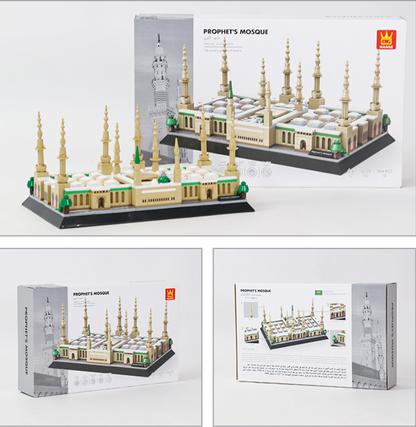 Prophet’s Mosque Architecture Building Block Set – Medina Landmark Model