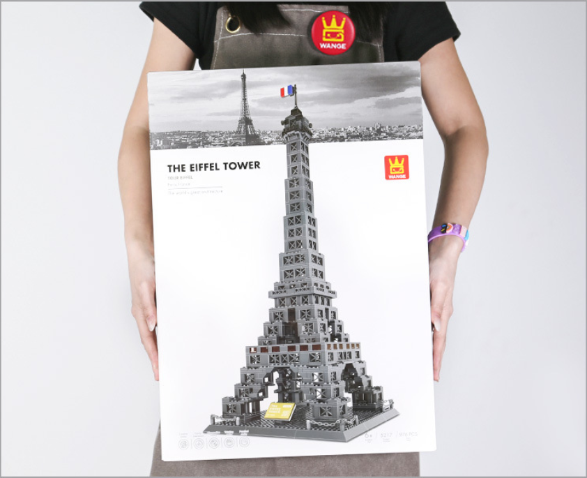 The Eiffel Tower Building Block Set – Paris Landmark Model