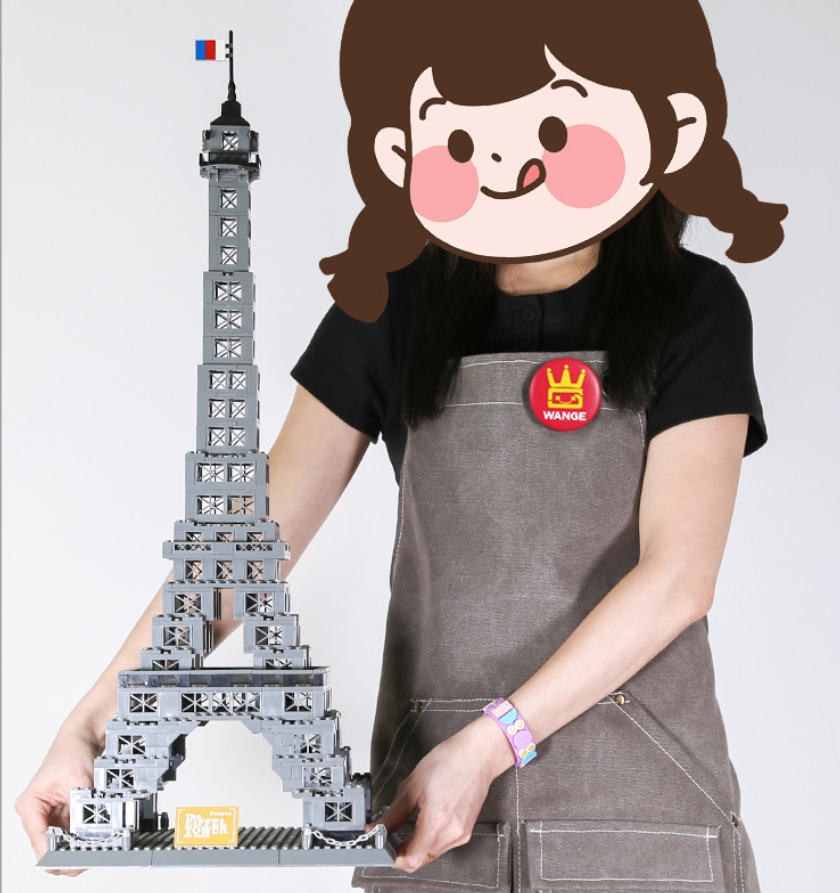 The Eiffel Tower Building Block Set – Paris Landmark Model