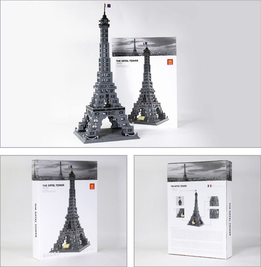 The Eiffel Tower Building Block Set – Paris Landmark Model