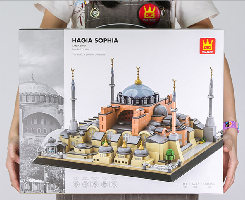 Hagia Sophia Building Block Set – Istanbul Landmark Model