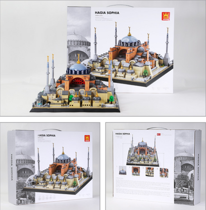 Hagia Sophia Building Block Set – Istanbul Landmark Model