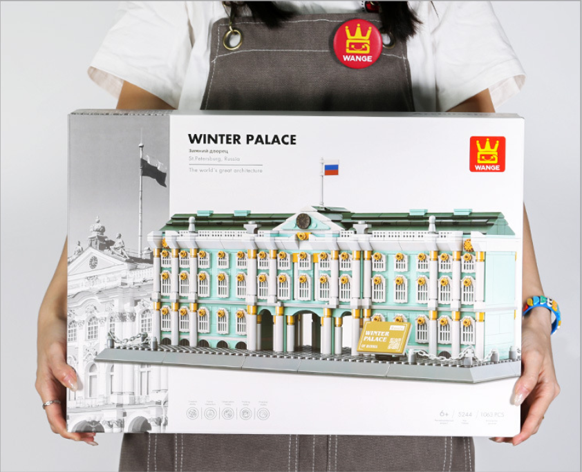 Winter Palace Building Block Set – St. Petersburg Landmark Model