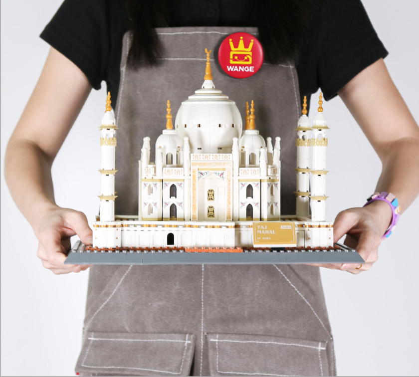 Taj Mahal Building Block Set – India Landmark Model