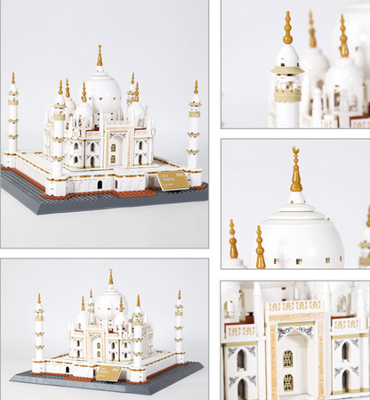 Taj Mahal Building Block Set – India Landmark Model
