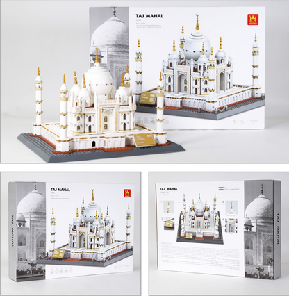Taj Mahal Building Block Set – India Landmark Model