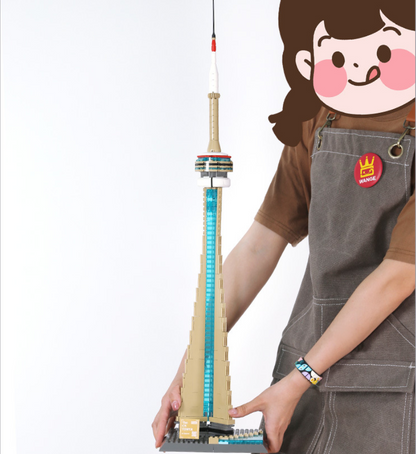 The CN Tower Building Block Set – Canada Landmark Model