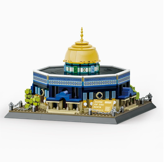 Dome of the Rock Building Block Set – Jerusalem Landmark Model
