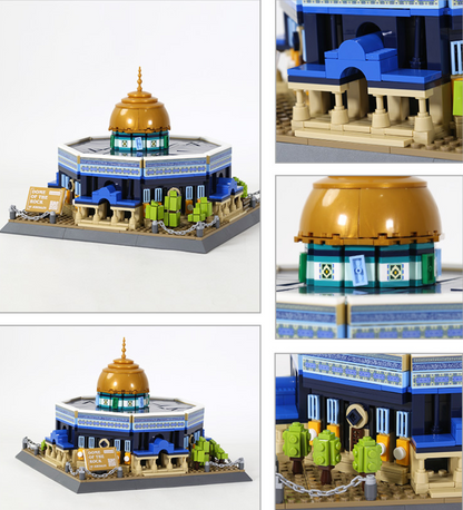 Dome of the Rock Building Block Set – Jerusalem Landmark Model