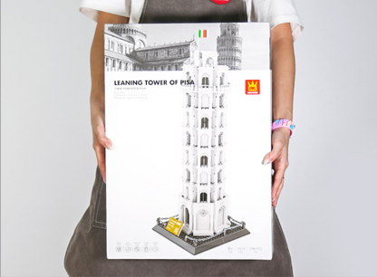 Leaning Tower of Pisa Building Block Set – Italy Landmark Model