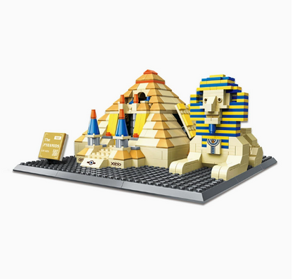 Great Pyramid of Giza Building Block Set – Egypt Landmark Model
