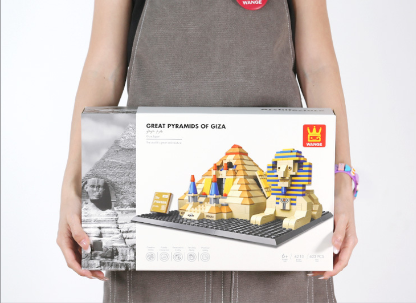 Great Pyramid of Giza Building Block Set – Egypt Landmark Model