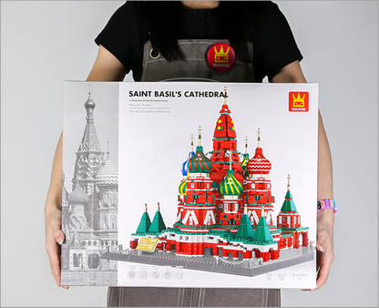 St. Basil’s Cathedral Building Block Set – Russia Landmark Model