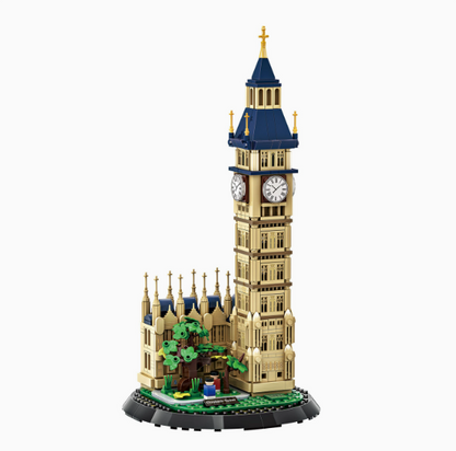 Elizabeth Tower Building Block Set – London UK Landmark Model