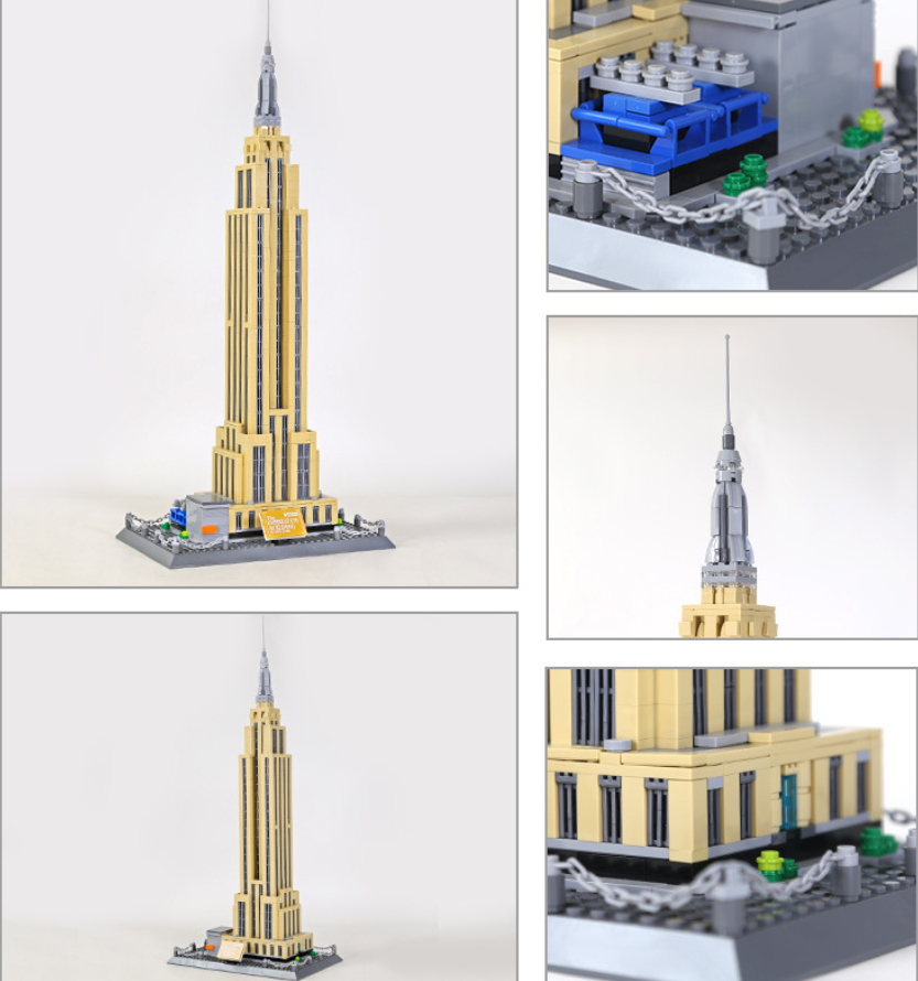 Empire State Building Block Set – New York Landmark Model