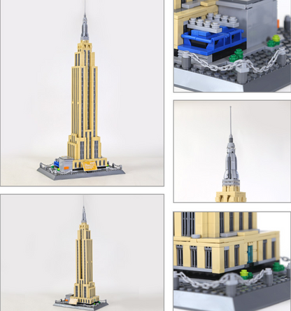 Empire State Building Block Set – New York Landmark Model
