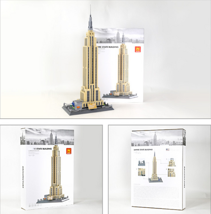 Empire State Building Block Set – New York Landmark Model