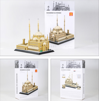 Muhammad Ali Mosque Building Block Set – Egypt Landmark Model