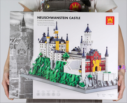 Neuschwanstein Castle Building Block Set – Germany Landmark Model