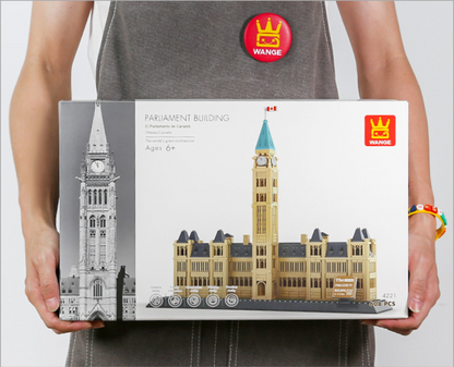 Parliament Hill Building Block Set – Canada Landmark Model