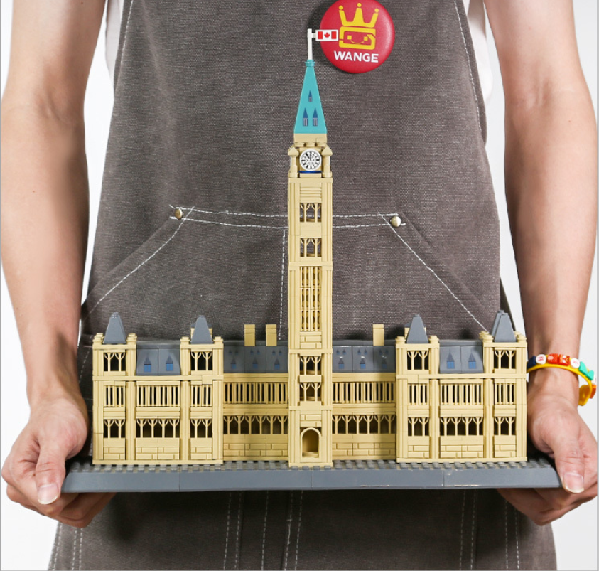 Parliament Hill Building Block Set – Canada Landmark Model
