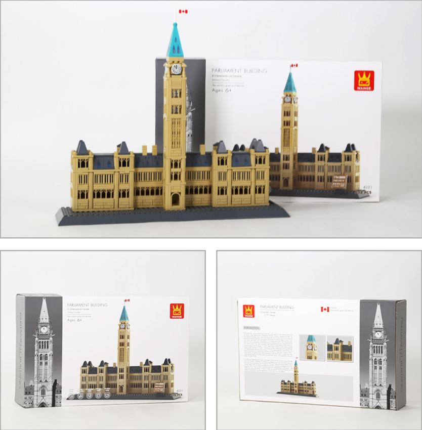 Parliament Hill Building Block Set – Canada Landmark Model